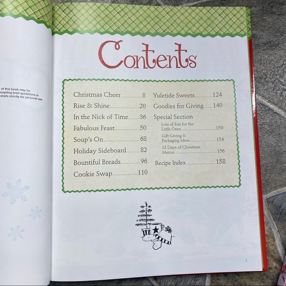 Goose Berry Patch Classic Christmas Recipes & Christmas Book 14 - Picture 6 of 14